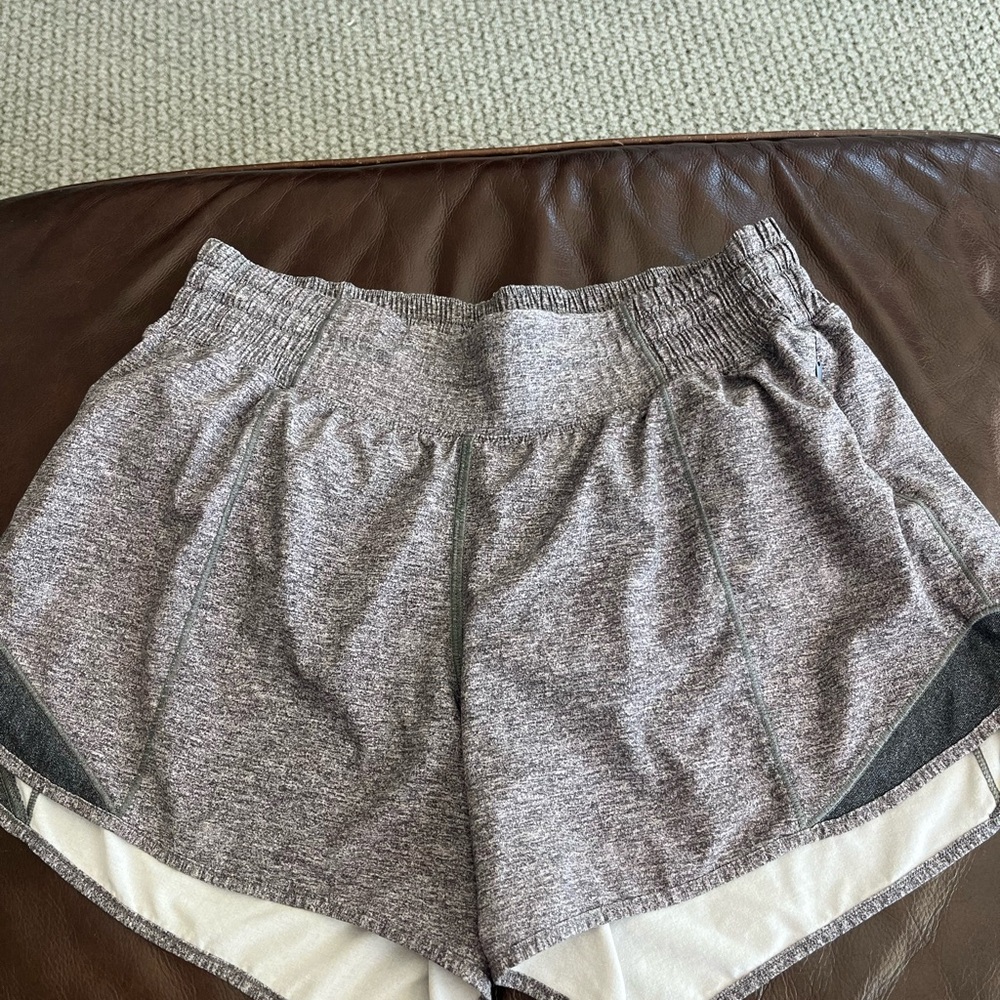 Lululemon Athletica Gray Athletic Shorts
